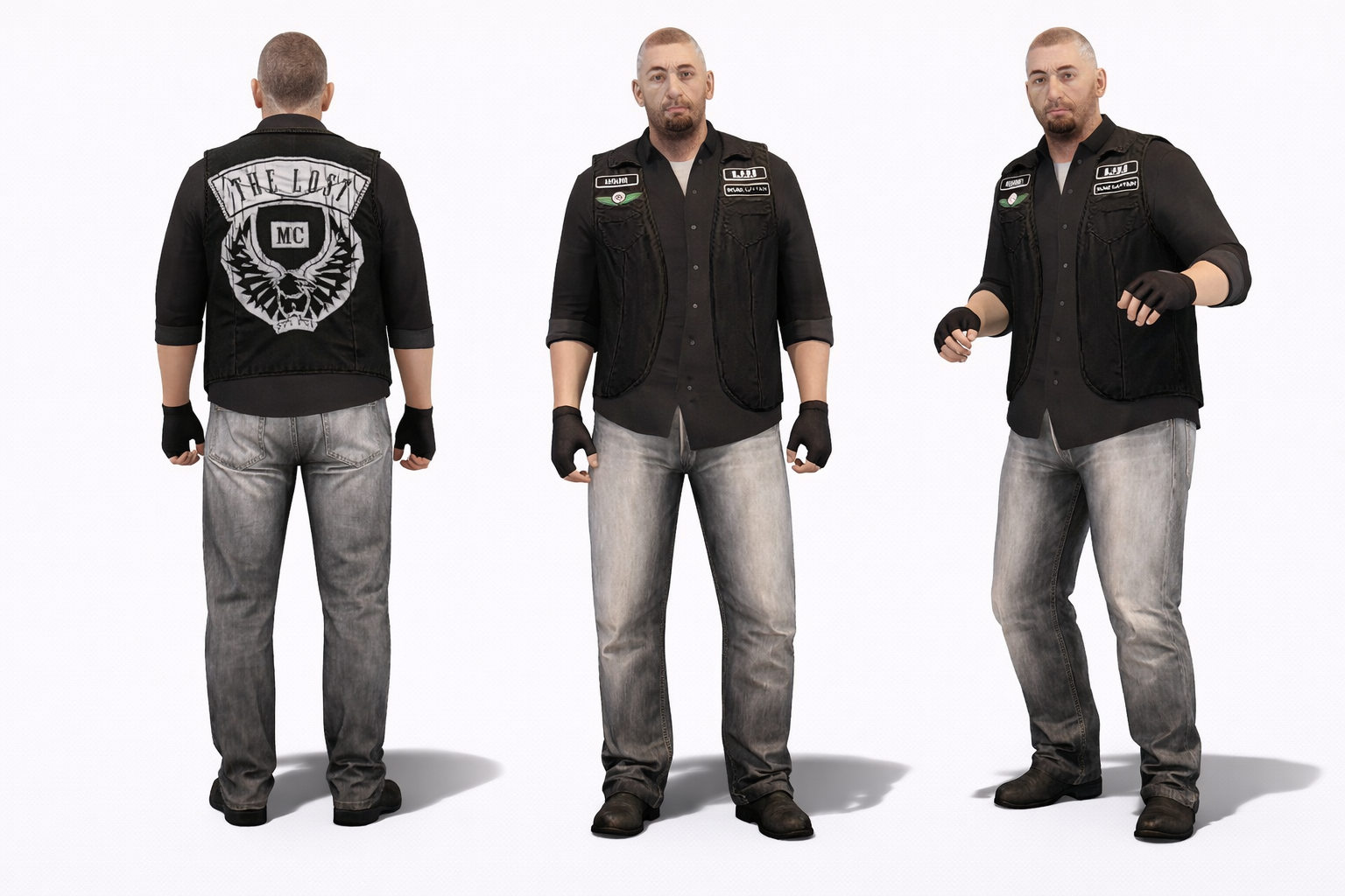 The Lost MC skin preview