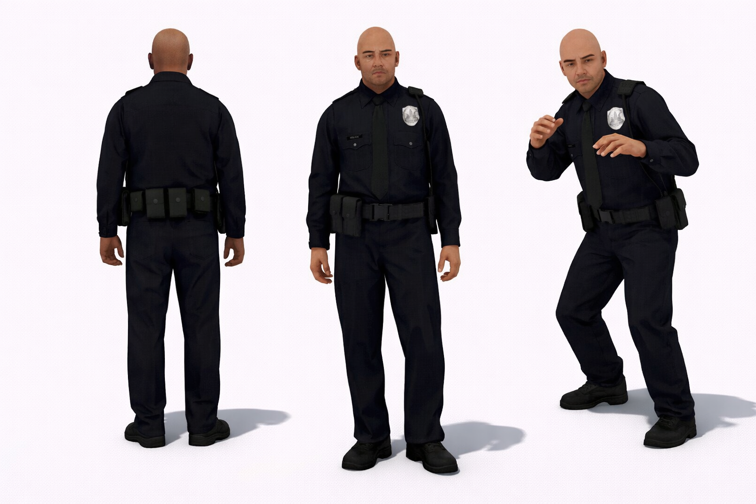 Police skin preview