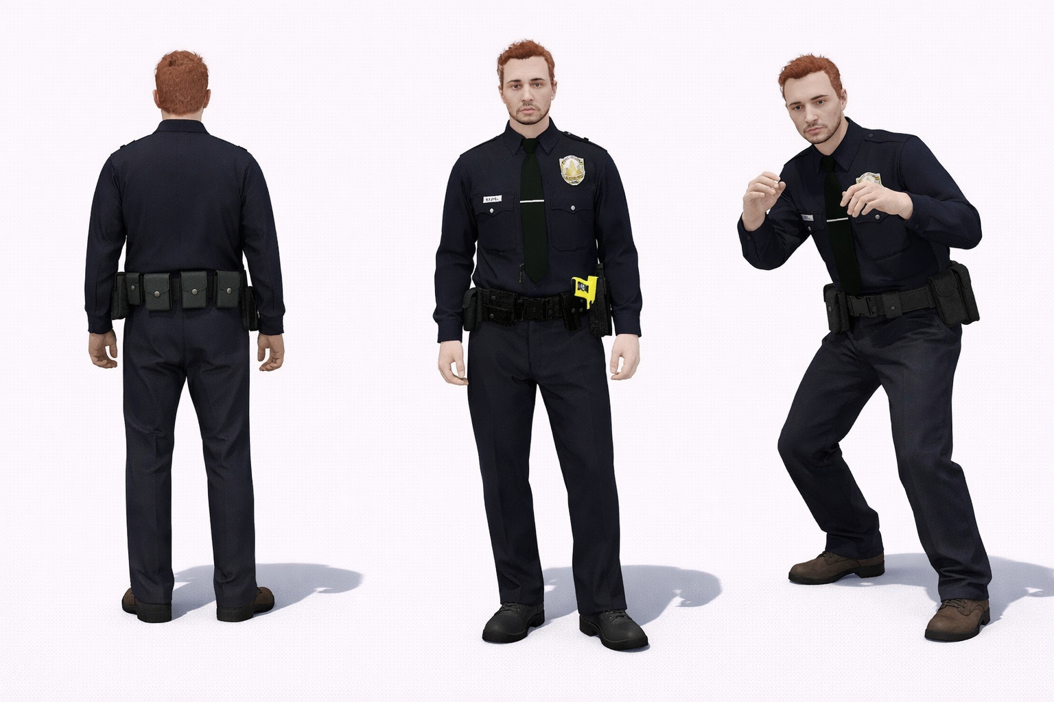 Police skin preview