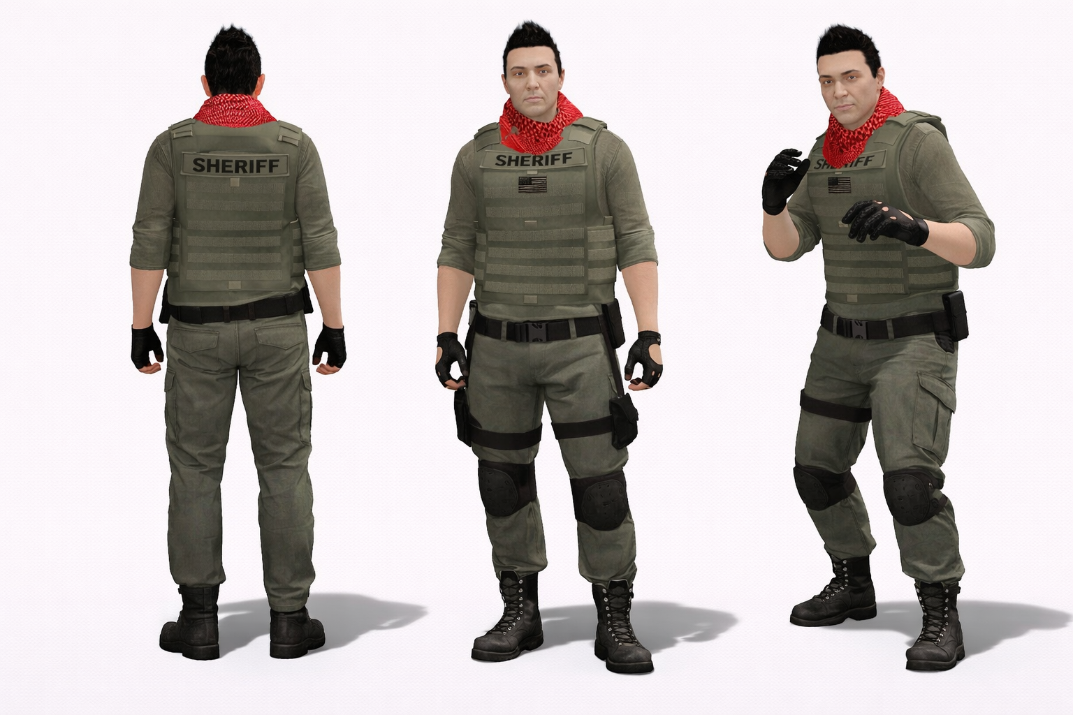 Sheriff skin preview